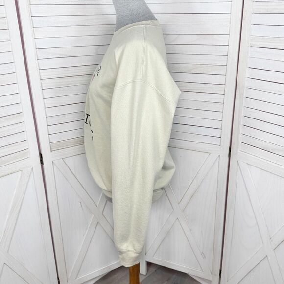 Just A Girl Who Lives Pickle Sweatshirt Tan Medium - Picture 3 of 14